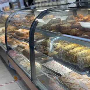 a variety of baked goods