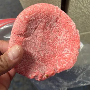 Pink cookies are the best!