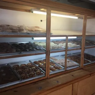 a variety of donuts and pastries