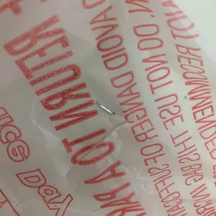 Another piece of foil I actually found