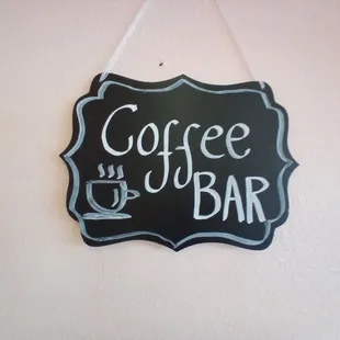 offee bar sign