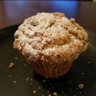 Coffee cake muffin