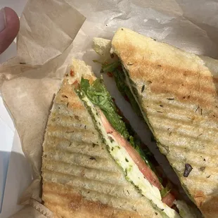 Margarita Panini from Pan Sandwich Shoppe