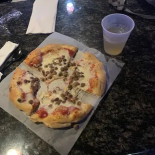 We are the best pizza in his joint plus Jamison and Ginger