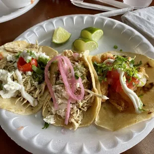 Chica Taco, The Goat Taco, shrimp taco