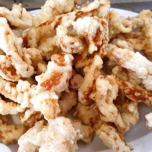 Sweet and Sour Pork (tang soo yook) is crispy just as I prefer!
