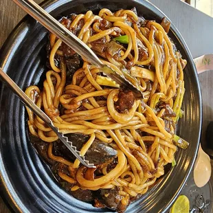 Seafood tray jjajang