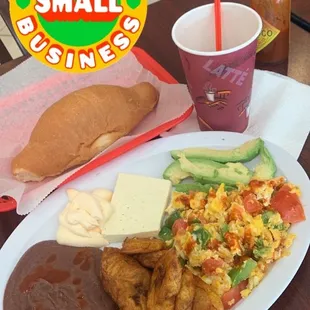 Salvadorian breakfast