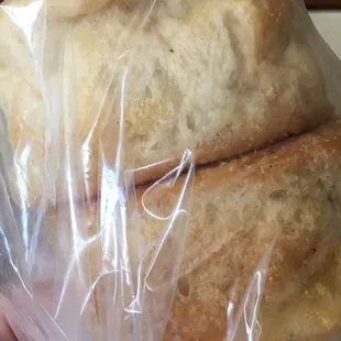 Incredibly delicious sourdough English muffins, buy some!