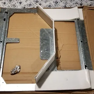 No control module and no bolts to I install the AC unit