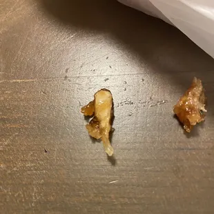 Q-Tip fried with the orange chicken.
