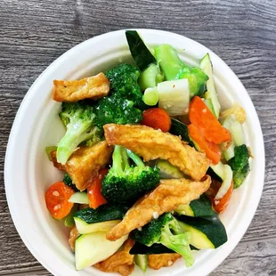 Mix Vegetable with Tofu