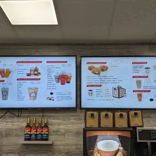 menus