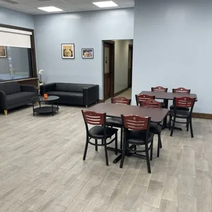 a view of a waiting area