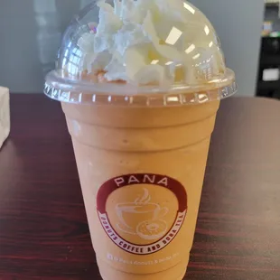 Thai tea frapp
