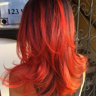 Color and haircut by Amanda Liner