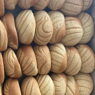a variety of bread rolls