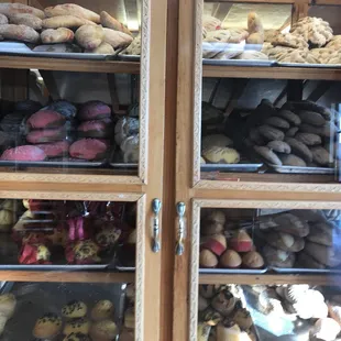 Pan dulce conchas, muffins