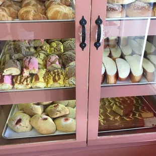 a variety of pastries