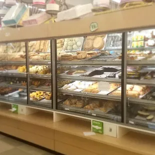 a variety of baked goods