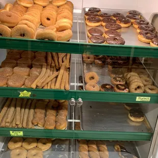 a variety of doughnuts