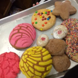 The tray (&amp;tongs) you pick up and walk around and fill with whatever treats you desire! This was our first overhaul!