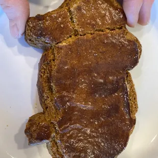 Piggy cookie (I already ate the ear)