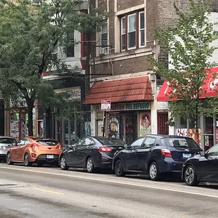 Street parking available