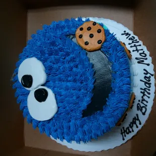 Cookie Monster Cake!