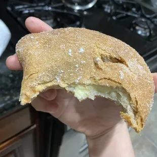 my sisters favorite, an empanada with some sort of cream cheese filling