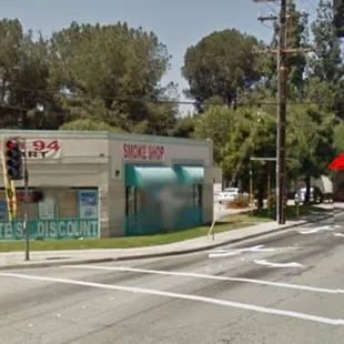 Hard to see location. Hidden by trees. Open picture to see where