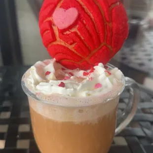 My cupid macchiato was perfection..