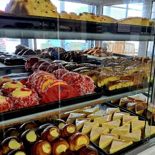 a variety of pastries