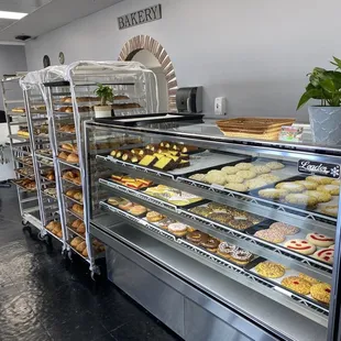 a variety of baked goods