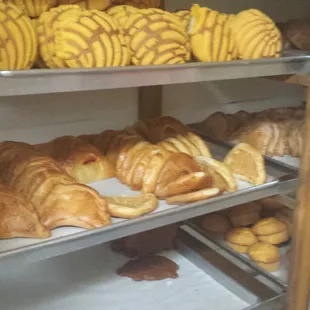 a variety of baked goods