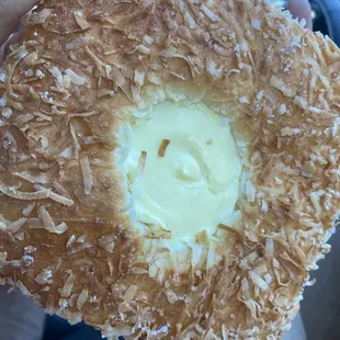 Coconut Cheese Danish