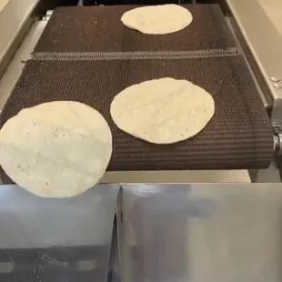 Tortillas caliente y frescas