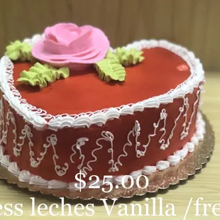 Tres Leche's valentine Cakes's