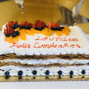 Mill hojas cake villa cajeta!