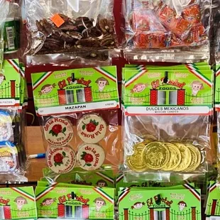 El portal products. Herbs Candies Botanas Chiles