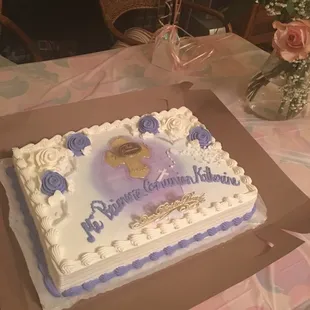 Delicious cake tres leches