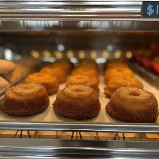 a variety of baked goods