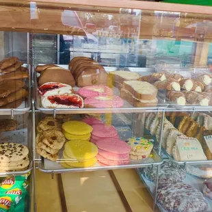a variety of pastries
