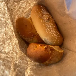 I got two jalapeño &amp; cheese &amp; three chorizo con cheese. I couldn't help myself lol