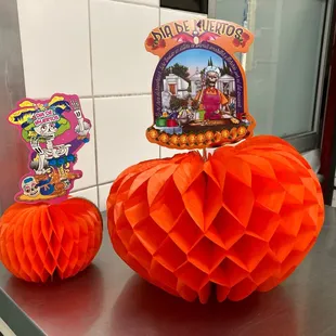 Day of the dead decorations now in for this holiday season