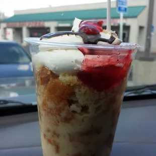 Delicious $2 tres leches cake cup thanks