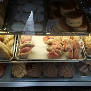 a variety of pastries