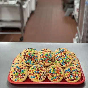 M&amp;M cookie