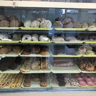 a variety of doughnuts