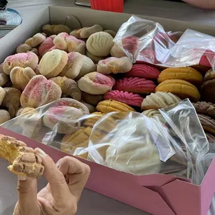 Collection of mini sweet breads. Amazing taste.